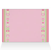 Lillian Modern Circles Custom Name Card (Inside Horizontal (Top))