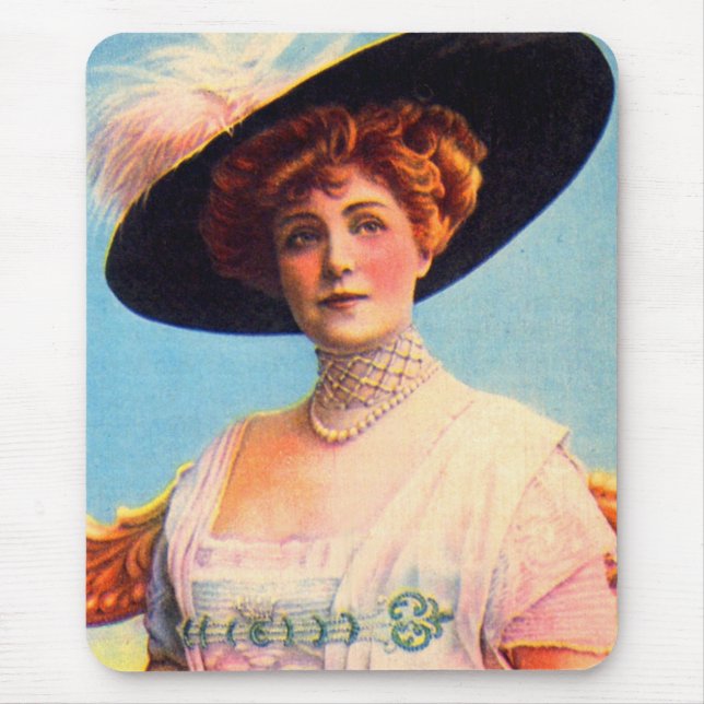 Lillian Russell Mouse Pad (Front)