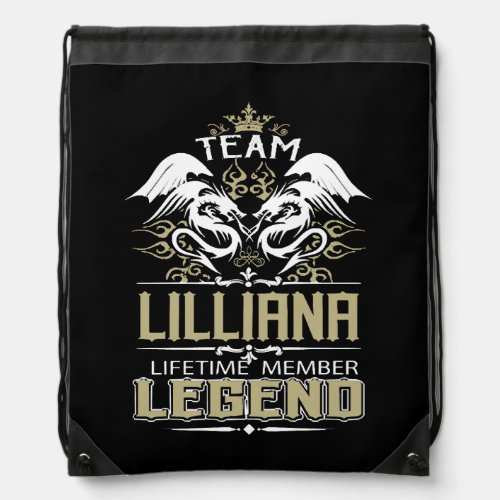 Lilliana Lilliana Dragon Lifetime Member Legend Drawstring Bag