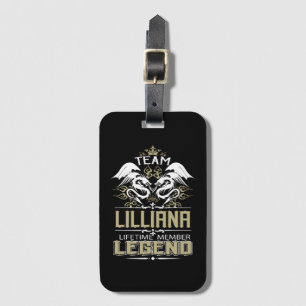 Lilliana Lilliana Dragon Lifetime Member Legend Luggage Tag