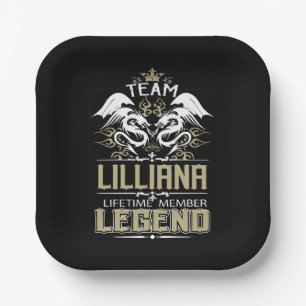 Lilliana Lilliana Dragon Lifetime Member Legend Paper Plates