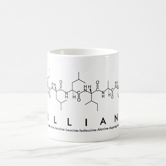 Lilliana peptide name mug (Center)