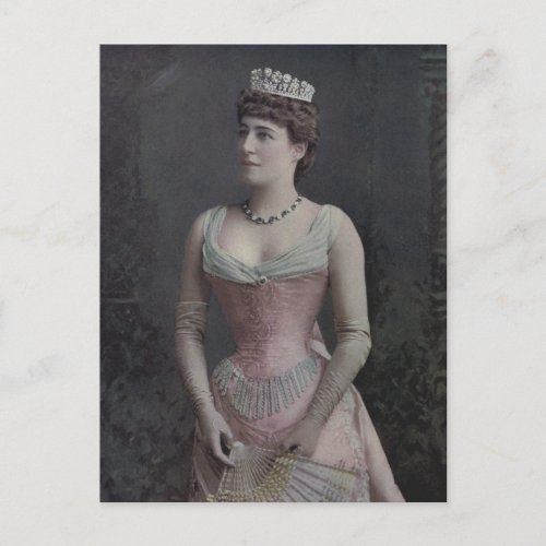 Lillie Langtry Edwardian Actress and Beauty Postcard