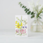 'Lillies' Business Card (Standing Front)