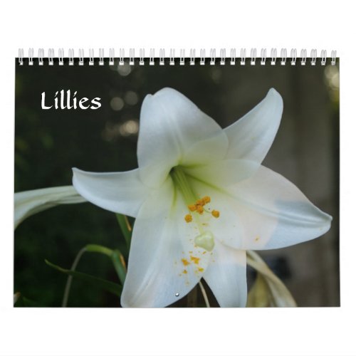 Lillies Calendar