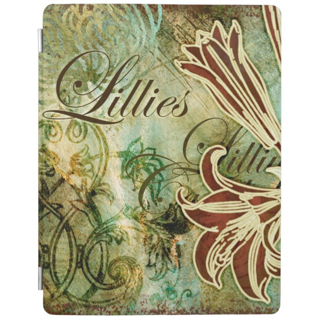 Lillies iPad Smart Cover (Front)