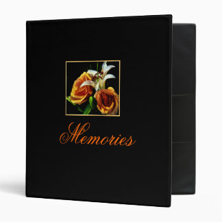 Lilly and roses memories binder