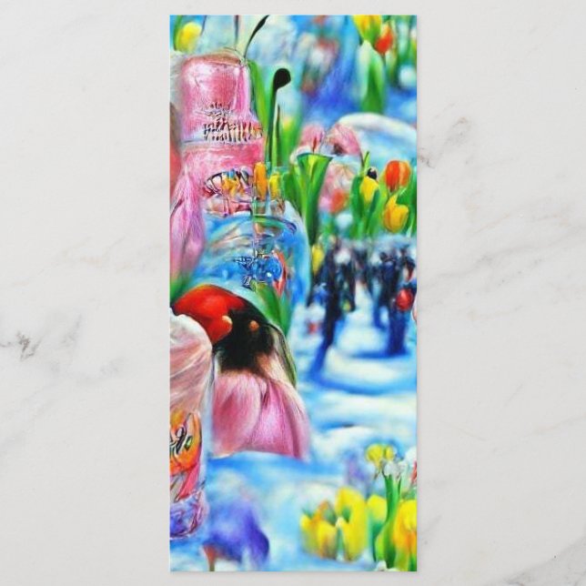Lilly Bookmark  Menu (Front)