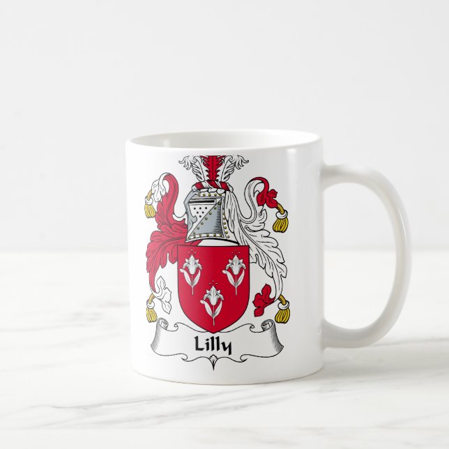 Lilly Family Crest Coffee Mug (Right)