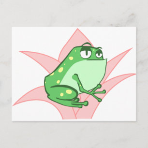Lilly Frog Postcard