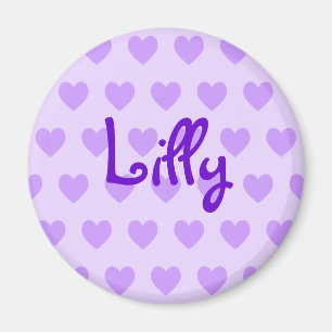 Lilly in Purple Magnet