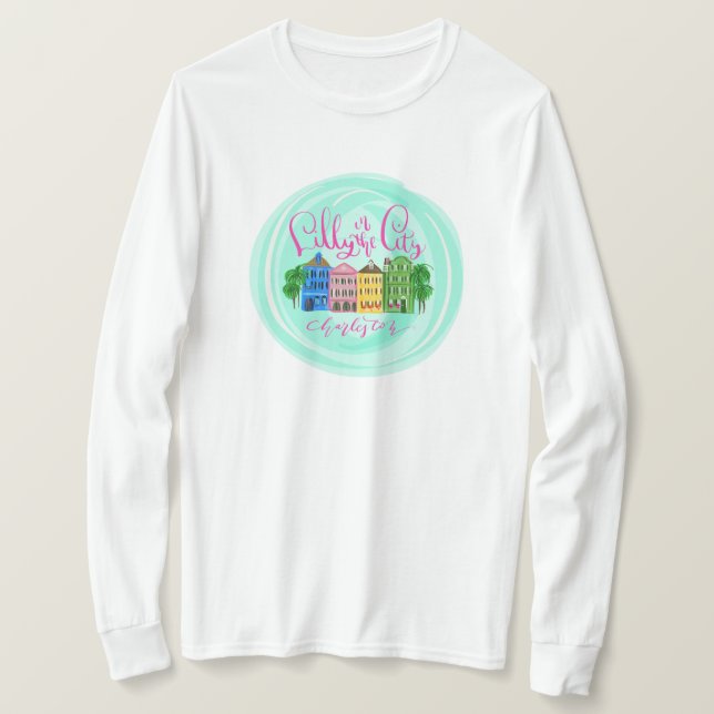 Lilly in the City - Charleston T-Shirt (Design Front)