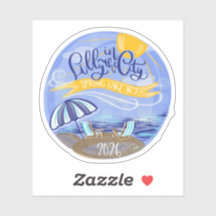 Lilly in the City - Spring Lake, NJ - Sticker