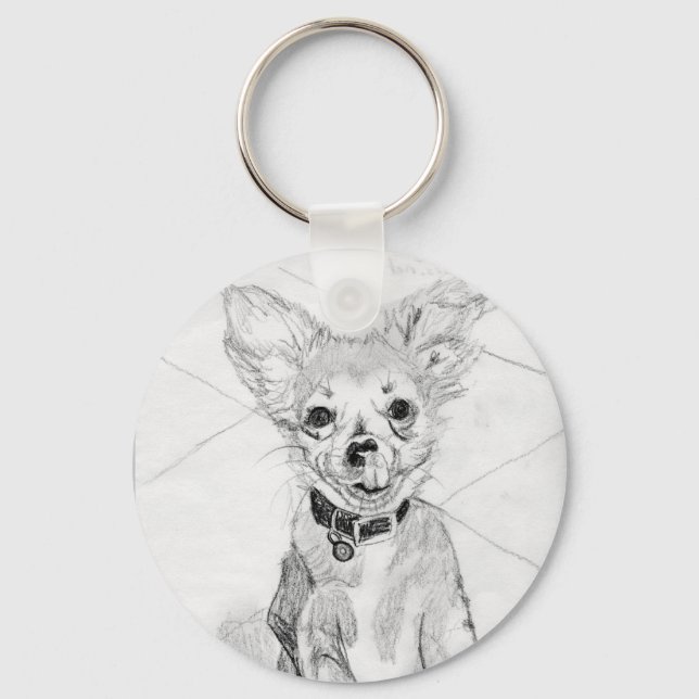 Lilly Keychian Keychain (Front)