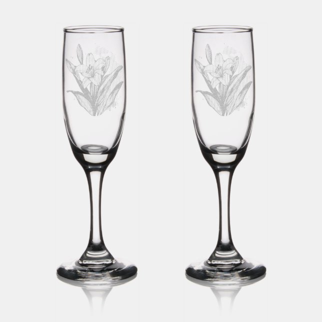 Lilly of Dreams Champagne Flute (Glassware)