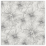 Lilly pilly botanical sketched repeat pattern fabric