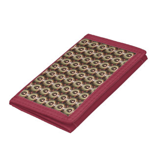 Lilly whimsical mushroom fairy tri-fold wallet