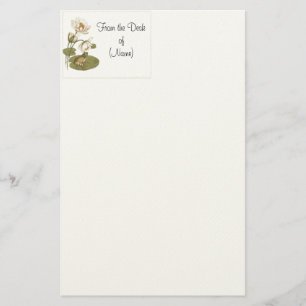 Lillypad and Frog Stationery