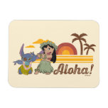Lilo And Stitch | Aloha Magnet at Zazzle