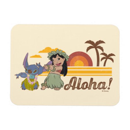 Lilo And Stitch | Aloha Magnet