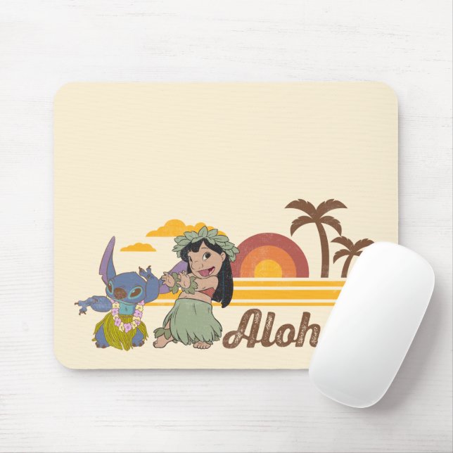 Lilo and Stitch | Aloha Mouse Pad (With Mouse)