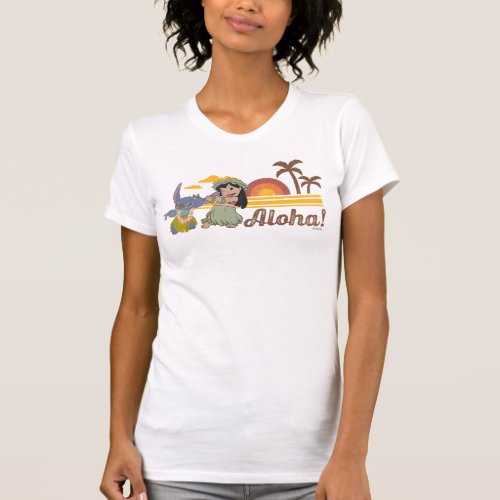 Lilo and Stitch  Aloha T_Shirt
