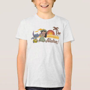 Lilo and Stitch   Aloha Tri-Blend Shirt