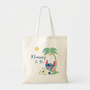Lilo and Stitch Beach   Baby Shower Mommy to Be Tote Bag