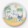 Lilo and Stitch Beach | Boy Baby Shower Paper Plates
