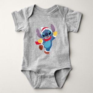 Lilo and Stitch   Happy Holidays Dance Baby Bodysuit