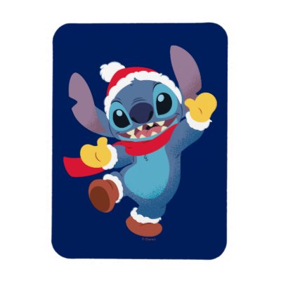 Lilo and Stitch | Happy Holidays Dance Magnet