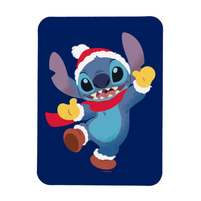 Lilo and Stitch | Happy Holidays Dance Magnet (Vertical)