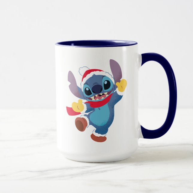 Lilo and Stitch | Happy Holidays Dance Mug (Right)