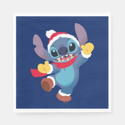 Lilo and Stitch | Happy Holidays Dance Napkins