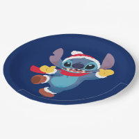 Lilo and Stitch Party Supplies,Includes 20 Paper Plates - 20 Napkin - 1  Table Cloth Serves 20 Guest