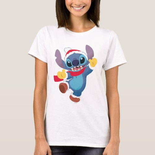 Lilo and Stitch  Happy Holidays Dance T_Shirt