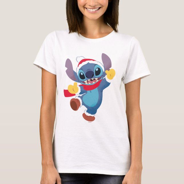 Lilo and Stitch | Happy Holidays Dance T-Shirt (Front)