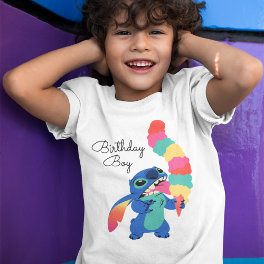 Lilo and Stitch Ice Cream Birthday T-Shirt
