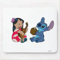 Lilo & Stitch's Pleakley and Jumba Mouse Pad