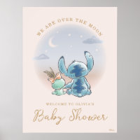 Lilo and Stitch | Over the Moon - Girl Baby Shower