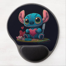 Lilo and Stitch Valentine Hearts Graphic Mousepad