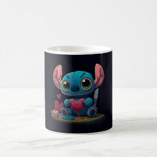 Lilo and Stitch Valentine Hearts Graphic Mug