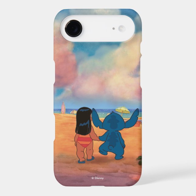 Lilo & Stich |Lilo & Stitch At The Beach Case-Mate iPhone Case (Back)