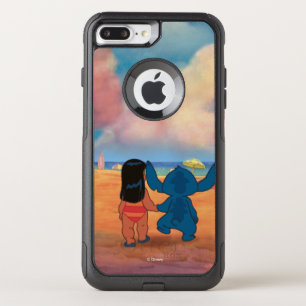 Lilo & Stich Lilo & Stitch At The Beach OtterBox Commuter iPhone 8 Plus/7 Plus Case