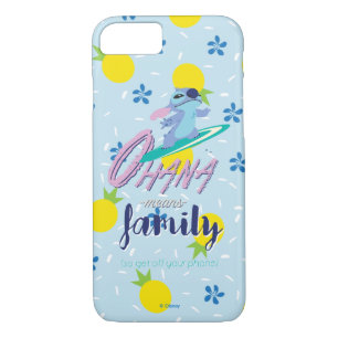 Lilo & Stich Ohana Means Family iPhone 8/7 Case