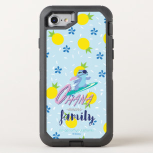 Lilo & Stich   Ohana Means Family OtterBox Defender iPhone SE/8/7 Case
