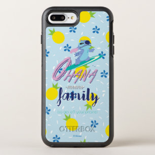Lilo & Stich Ohana Means Family OtterBox Symmetry iPhone 8 Plus/7 Plus Case