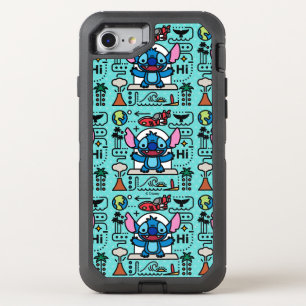 Lilo & Stich Stitch Emoji OtterBox Defender iPhone SE/8/7 Case