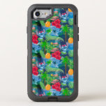 Lilo &amp; Stich | Stitch Pattern OtterBox Defender iPhone SE/8/7 Case
