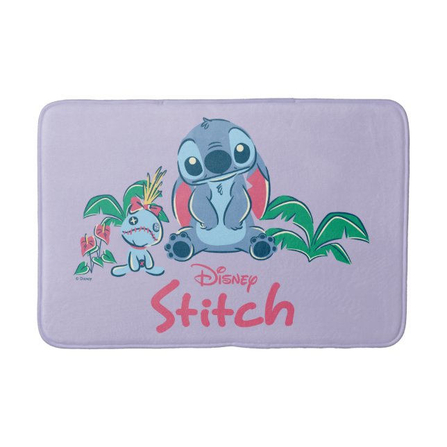 Lilo & Stich | Stitch & Scrump Bathroom Mat (Front)